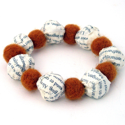 Beaded book lover Bracelet