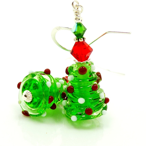 Christmas Tree Earrings